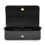 TOM FORD PALMELLATO EFFECT LEATHER MINI BAG BLACK