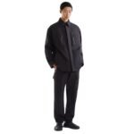 FENDI SKI BLACK FABRIC PANTS