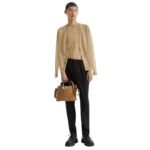 FENDI METALLIC YARN CARDIGAN