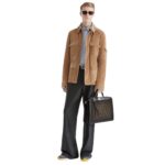 FENDI LIGHT BLUE COTTON SHIRT