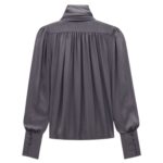 SAINT LAURENT BLOUSE IN SILK CHARMEUSE