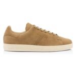 TOM FORD SUEDE WARWICK SNEAKER PALE SAND