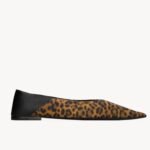 SAINT LAURENT NOUR SLIPPERS IN GROSGRAIN