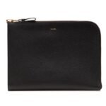 TOM FORD GRAIN LEATHER BUCKLEY ZIP PORTFOLIO