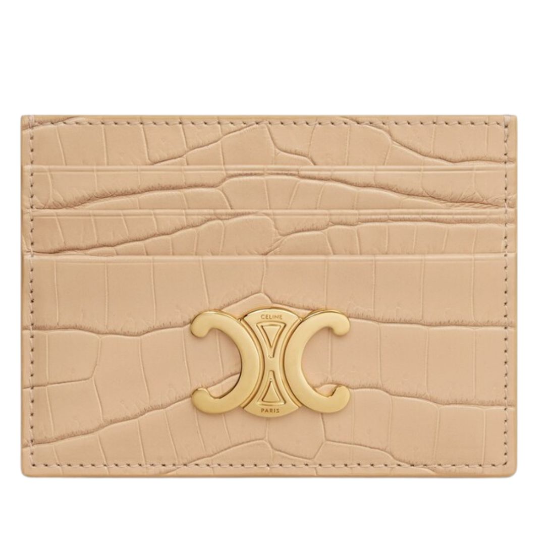 1 CARD HOLDER TRIOMPHE IN NILOTICUS CROCODILE