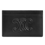 CELINE CARD HOLDER CUIR TRIOMPHE IN SHINY CALFSKIN