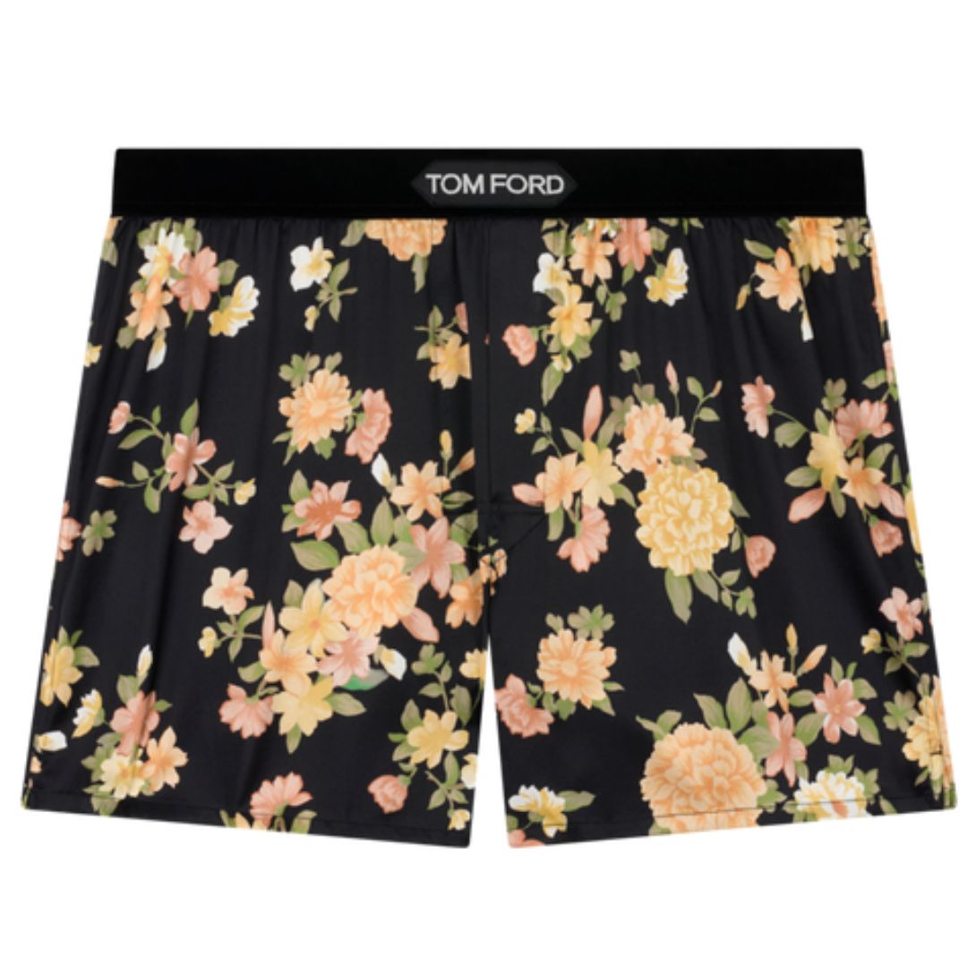 1 TOM FORD FLORAL SILK BOXERS