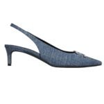 CELINE ALMA TRIOMPHE SLINGBACK IN DENIM