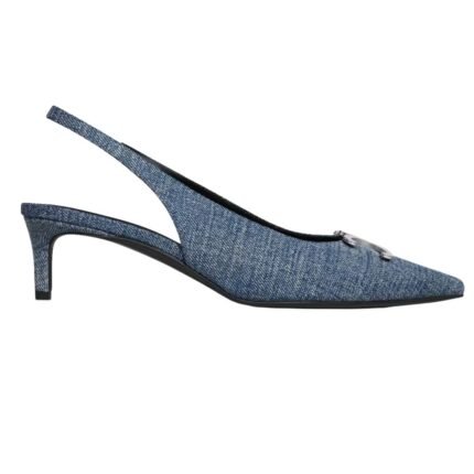CELINE ALMA TRIOMPHE SLINGBACK IN DENIM