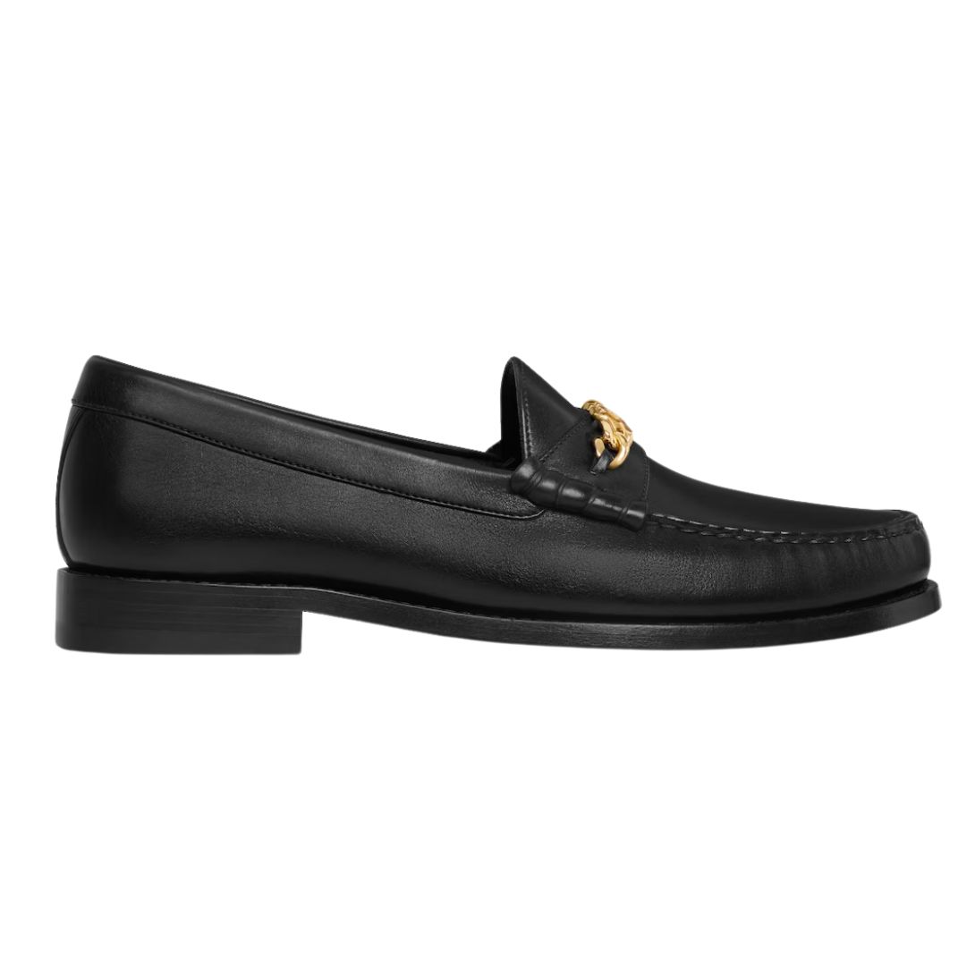 1 CELINE LUCO TRIOMPHE CHAIN LOAFER IN CALFSKIN
