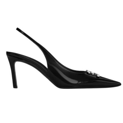 CELINE ALMA TRIOMPHE SLINGBACK IN GLOSSY CALFSKIN