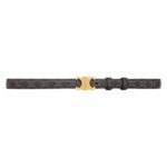 CELINE SMALL TRIOMPHE BELT IN TRIOMPHE CANVAS