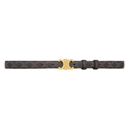 CELINE SMALL TRIOMPHE BELT IN TRIOMPHE CANVAS