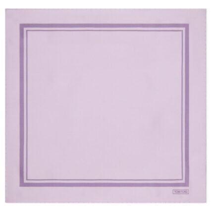 TOM FORD TONAL FRAME POCKET SQUARE LILAC