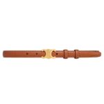 CELINE SMALL TRIOMPHE BELT IN NATURAL CALFSKIN