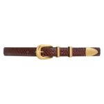 CELINE MEDIUM WESTERN BELT IN PYTHON