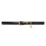 CELINE ELEGANT CHARM BELT IN TAURILLON LEATHER