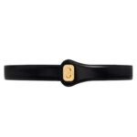 CELINE JOSEPHINE BELT LARGE MODEL IN TAURILLON LEATHER BLACK