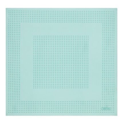 TOM FORD FRAMED POLKA DOT POCKET SQUARE LILAC