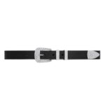 CELINE MEDIUM MARCO BELT WITH STRASS IN VINTAGE CALFSKIN
