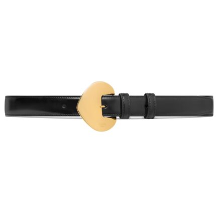 CELINE BC 11 25MM BELT IN TAURILLON LEATHER
