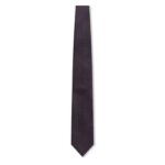 TOM FORD POIS JACQUARD TIE PLUM