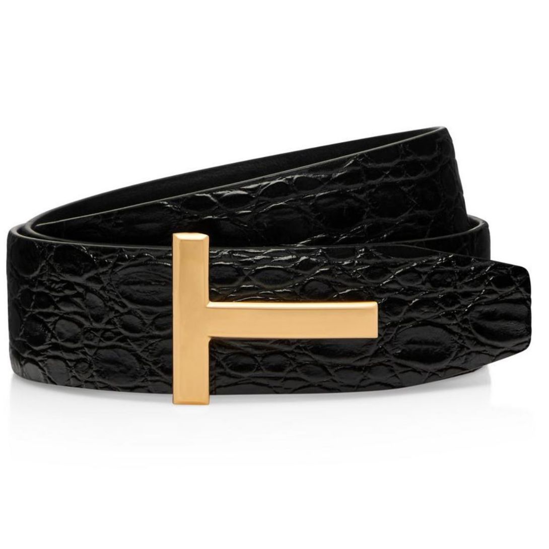 1 TOM FORD CROCODILE T ICON BELT