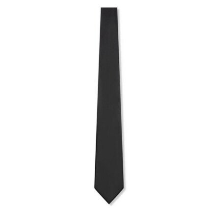 TOM FORD SOLID TWILL TIE BLACK