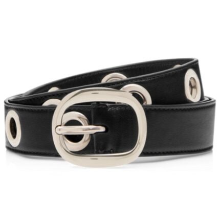 TOM FORD OVOID BELT WITH EYELETS
