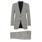 TOM FORD OVERCHECK TWILL ATTICUS SUIT