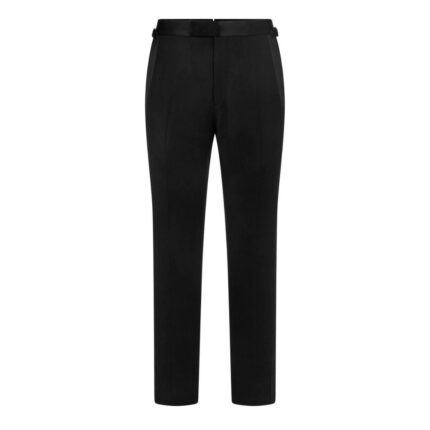 TOM FORD WOOL MOHAIR SHELTON EVENING TROUSER