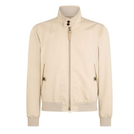 TOM FORD COTTON SILK HARRINGTON BONE