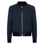 TOM FORD FLUID GABARDINE BOMBER BONE