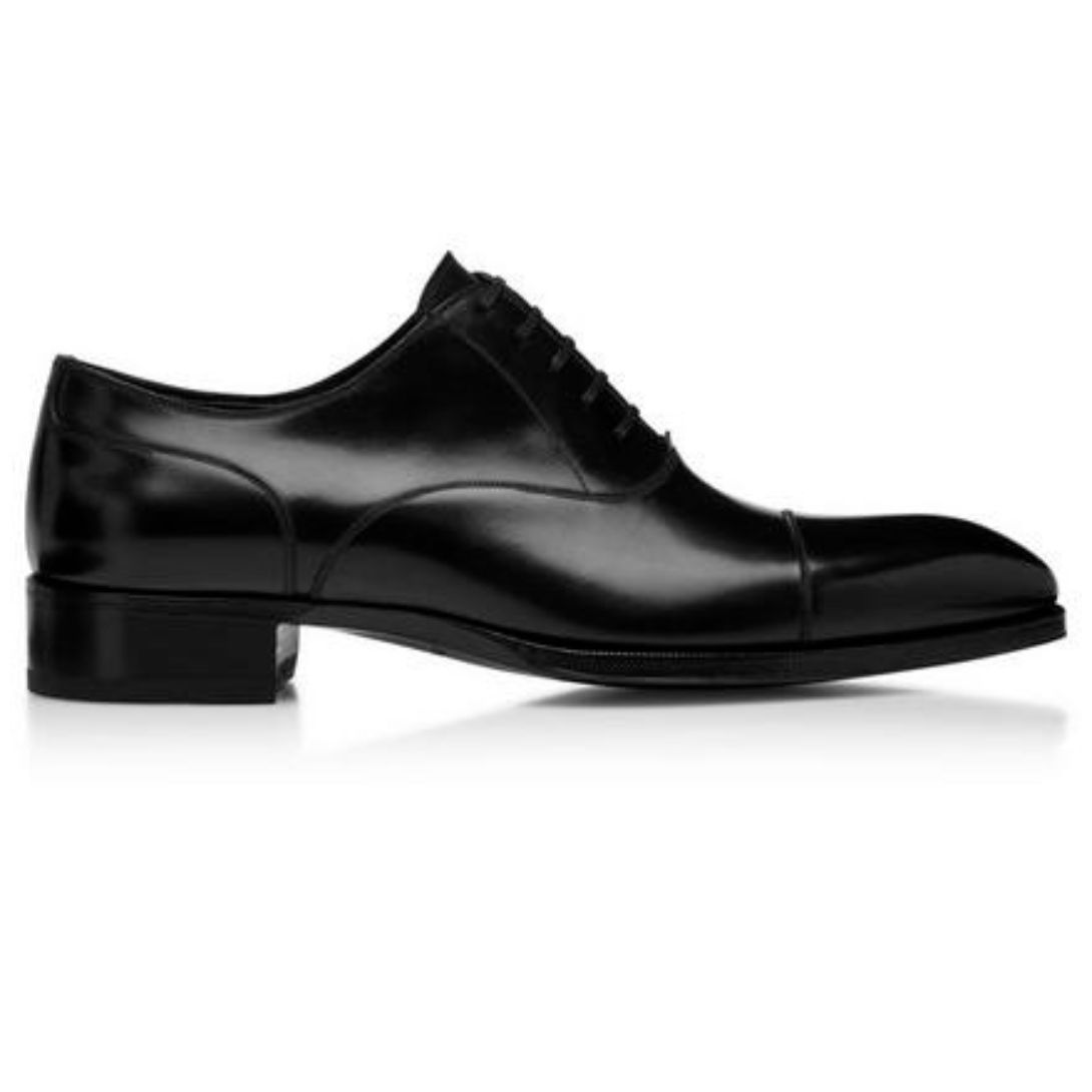 1 TOM FORD LEATHER ELKAN LACE UP