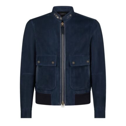 TOM FORD LIGHT SUEDE PILOT BLOUSON