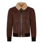 TOM FORD LIGHT SHEARLING FLIGHT BLOUSON