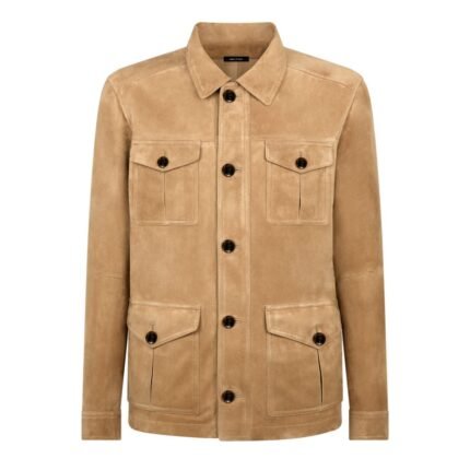 TOM FORD SUEDE FOUR POCKET JACKET