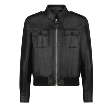 TOM FORD LUREX BASKET WEAVE BATTLE JACKET