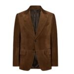 TOM FORD CASHMERE SUEDE SARTORIAL BLAZER