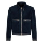 TOM FORD CASHMERE SUEDE BLOUSON