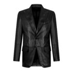 TOM FORD PLONGE LEATHER SARTORIAL BLAZER