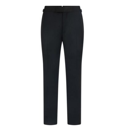 TOM FORD WOOL MOHAIR SHELTON TROUSER