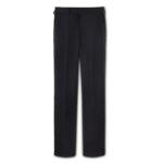 TOM FORD BLACK MOHAIR O'CONNOR EVENING TROUSERS