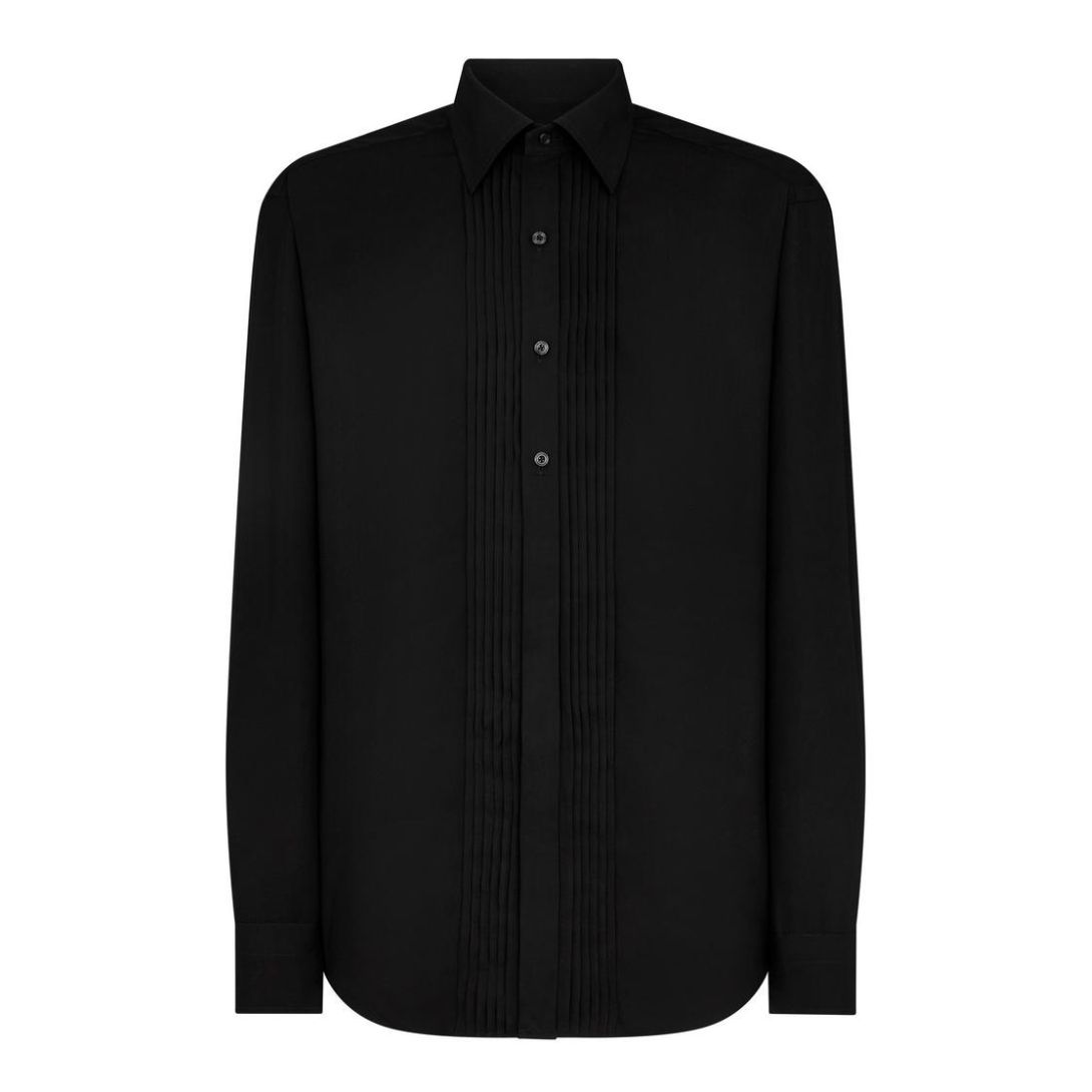 1 TOM FORD SILK PARACHUTE SLIM FIT EVENING SHIRT