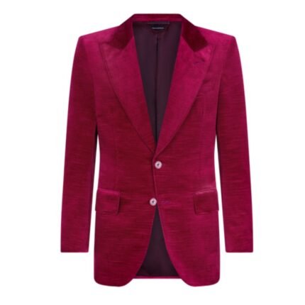 TOM FORD RIDGED VELVET DYLLAN JACKET