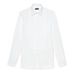 TOM FORD POPLIN CLASSIC FIT EVENING SHIRT