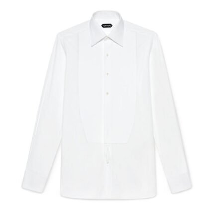 TOM FORD POPLIN CLASSIC FIT EVENING SHIRT