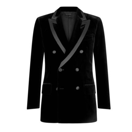 TOM FORD COMPACT LIGHT VELVET ATTICUS COCKTAIL JACKET