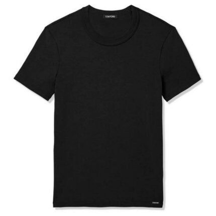 TOM FORD COTTON CREWNECK T SHIRT NUDE