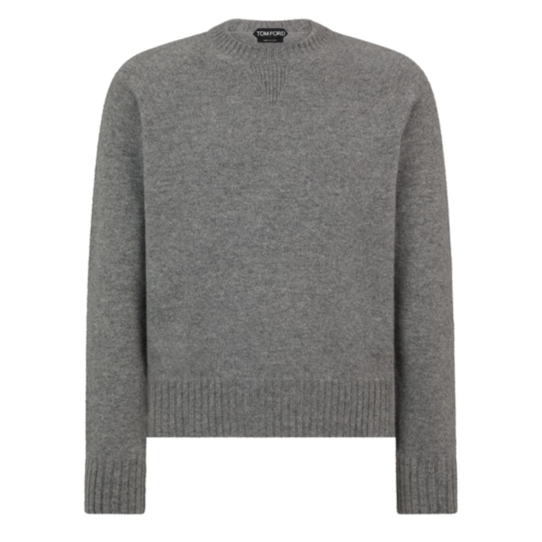 1 TOM FORD SEAMLESS CASHMERE CREW NECK